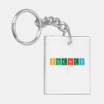 Spaghetti   Acrylic Keychains