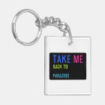 Take  Acrylic Keychains