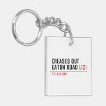 Creases Out Eaton Road  Acrylic Keychains