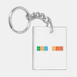 noha seif  Acrylic Keychains