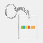 Invasion  Acrylic Keychains