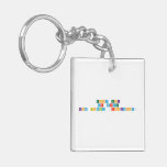 Good Luck
 Mr Warde 
 from Georgina (Rookwood)  Acrylic Keychains