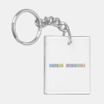 lectura cientifica  Acrylic Keychains
