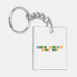 Science Selection 
 Open House  Acrylic Keychains
