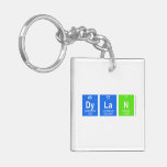 Dylan  Acrylic Keychains