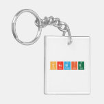 Chemie  Acrylic Keychains