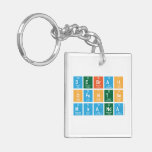 Debrah
 Ofentse
 Miranda  Acrylic Keychains