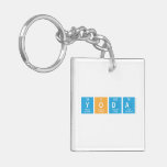 yoda  Acrylic Keychains