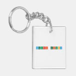 Auguri Giusy  Acrylic Keychains