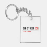 old street  Acrylic Keychains