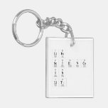 Life 
 Science
 is
 Lit  Acrylic Keychains