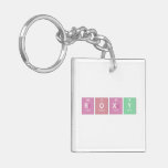 Roxy  Acrylic Keychains