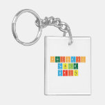 Periodic
 Table
 Write  Acrylic Keychains