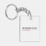 brookside close  Acrylic Keychains