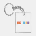 Fat Cock  Acrylic Keychains