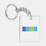 Cafeina  Acrylic Keychains