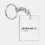  bore man road  Acrylic Keychains