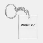 SANCTUARY WAY   Acrylic Keychains