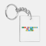 PUTRI KHAIRUNNISA
 FK UGM 
 INSYAALLAH  Acrylic Keychains