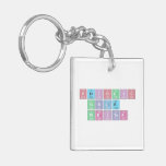 Periodic
 Table
 Writer  Acrylic Keychains