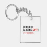churchill gardens  Acrylic Keychains