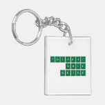 Periodic
 Table
 Writer  Acrylic Keychains