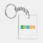 AMBITION  Acrylic Keychains