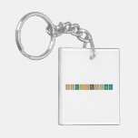 Christopher  Acrylic Keychains