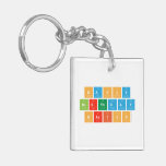 Happy
 Birthday
 Harish  Acrylic Keychains