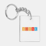 Hichem  Acrylic Keychains