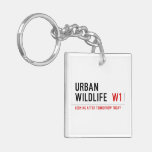 URBAN WILDLIFE   Acrylic Keychains