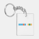 David Sun  Acrylic Keychains