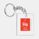 He  Acrylic Keychains