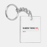 rainbow twinkle  Acrylic Keychains