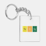 teody  Acrylic Keychains
