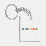Beth Merry Christmas  Acrylic Keychains