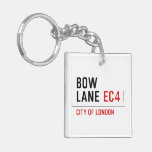 Bow Lane  Acrylic Keychains