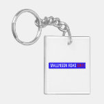Mallinson Road  Acrylic Keychains