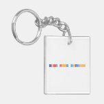 Canned Food Donations  Acrylic Keychains