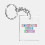 Periodic
 Table
 Writer  Acrylic Keychains