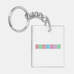Sangria  Acrylic Keychains