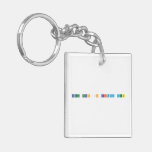 Cagla hocanın kimya dersi  Acrylic Keychains