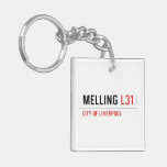 Melling  Acrylic Keychains