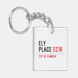 Ely Place  Acrylic Keychains