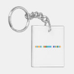 Happy Birthday Francesco  Acrylic Keychains
