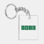 Farid  Acrylic Keychains