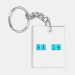 Tek it  Acrylic Keychains
