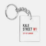 Kale Street  Acrylic Keychains