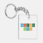 science
 bitch  Acrylic Keychains