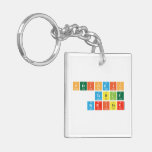 Periodic
 Table
 Writer  Acrylic Keychains